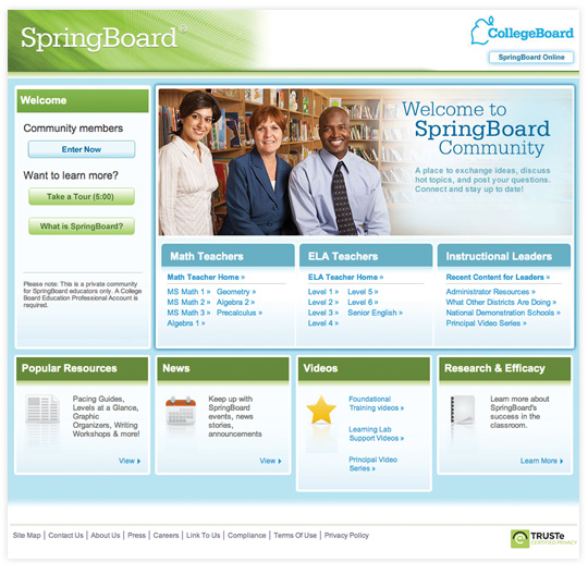 SpringBoard Online